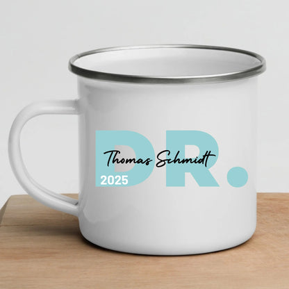Geschenk zum Doktortitel: Personalisierte Tasse Doktor 2025 Little Mathilda Little Mathilda Keramik Tasse