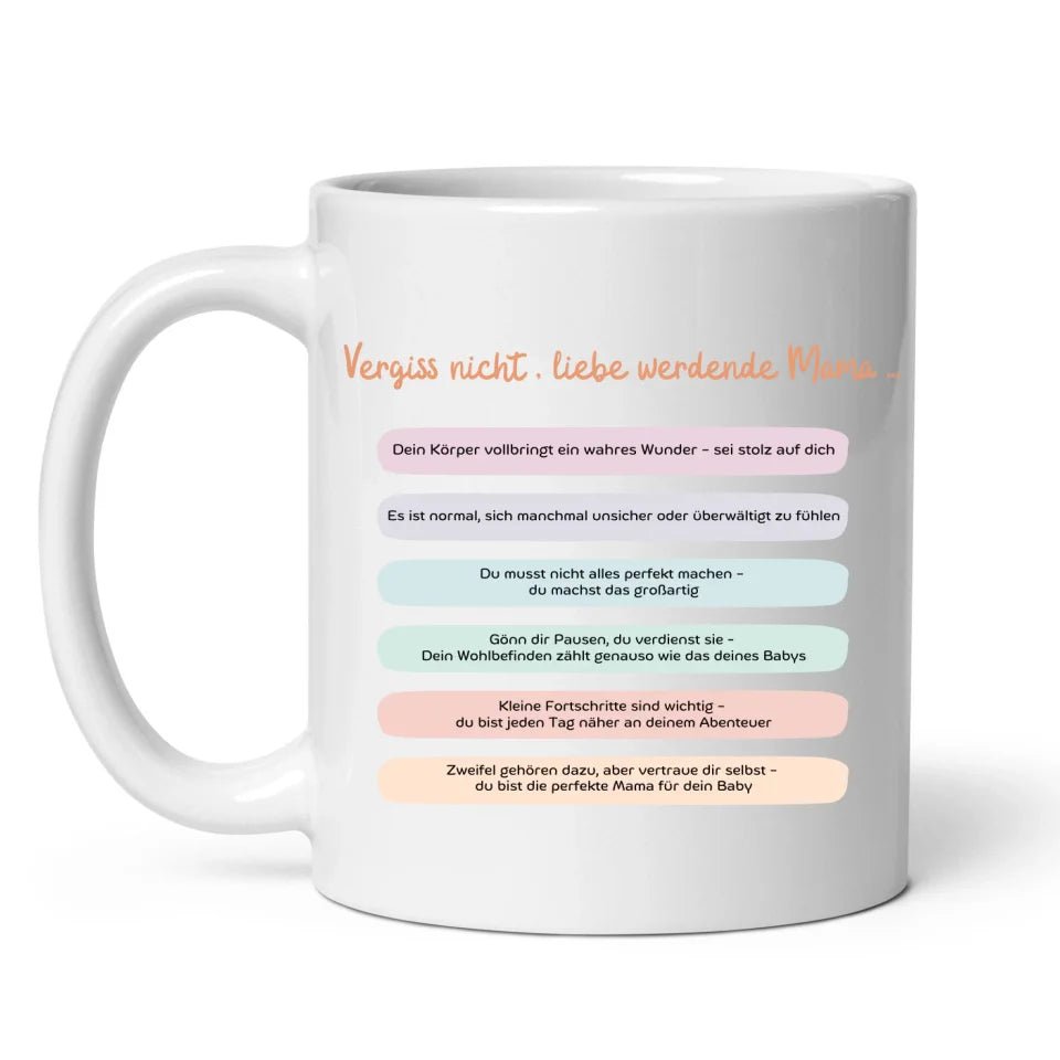 Geschenktasse für werdende Mama´s Little Mathilda Little Mathilda Keramik Tasse