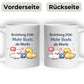 Kaffeetasse Tasse mit Spruch: Beziehungen 2026 Mehr Reels als Worte Little Mathilda Little Mathilda Keramik Tasse