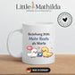 Kaffeetasse Tasse mit Spruch: Beziehungen 2026 Mehr Reels als Worte Little Mathilda Little Mathilda Keramik Tasse