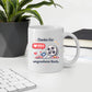 Kaffeetasse Tasse mit Spruch: Danke für 99+ ungesehene Reels Little Mathilda Little Mathilda Keramik Tasse