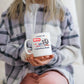 Kaffeetasse Tasse mit Spruch: Danke für 99+ ungesehene Reels Little Mathilda Little Mathilda Keramik Tasse