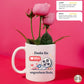 Kaffeetasse Tasse mit Spruch: Danke für 99+ ungesehene Reels Little Mathilda Little Mathilda Keramik Tasse