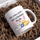 Kaffeetasse Tasse mit Spruch: Wir reden nicht, wir schicken Reels Little Mathilda Little Mathilda Keramik Tasse