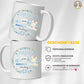 Keramik Tasse Schwangerschaft verkünden: Papa Loading... Little Mathilda Little Mathilda Keramik Tasse