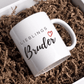 Lieblings Bruder Tasse – Geschenkidee für den besten Bruder Little Mathilda Little Mathilda Keramik Tasse