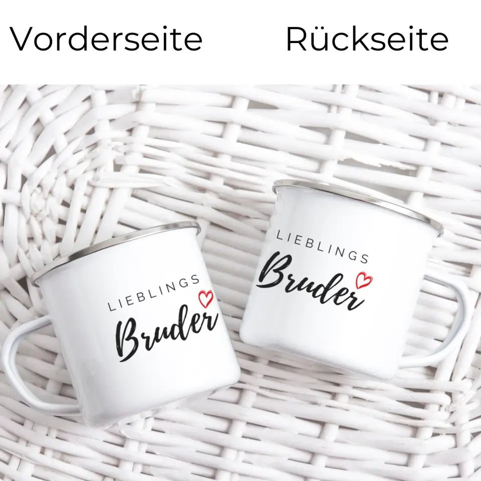 Lieblings Bruder Tasse – Geschenkidee für den besten Bruder Little Mathilda Little Mathilda Keramik Tasse