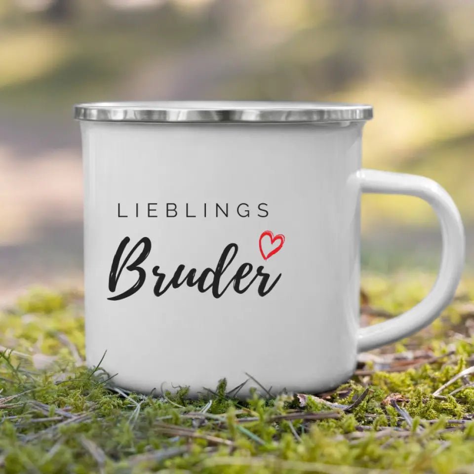 Lieblings Bruder Tasse – Geschenkidee für den besten Bruder Little Mathilda Little Mathilda Keramik Tasse