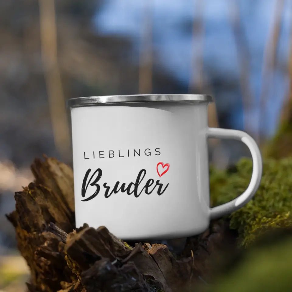 Lieblings Bruder Tasse – Geschenkidee für den besten Bruder Little Mathilda Little Mathilda Keramik Tasse