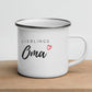 Lieblings Oma Tasse – Geschenkidee für die beste Oma Little Mathilda Little Mathilda Keramik Tasse