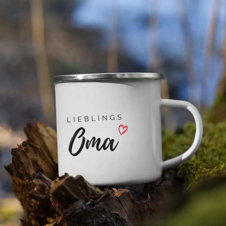 Lieblings Oma Tasse – Geschenkidee für die beste Oma Little Mathilda Little Mathilda Keramik Tasse