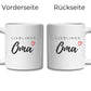 Lieblings Oma Tasse – Geschenkidee für die beste Oma Little Mathilda Little Mathilda Keramik Tasse