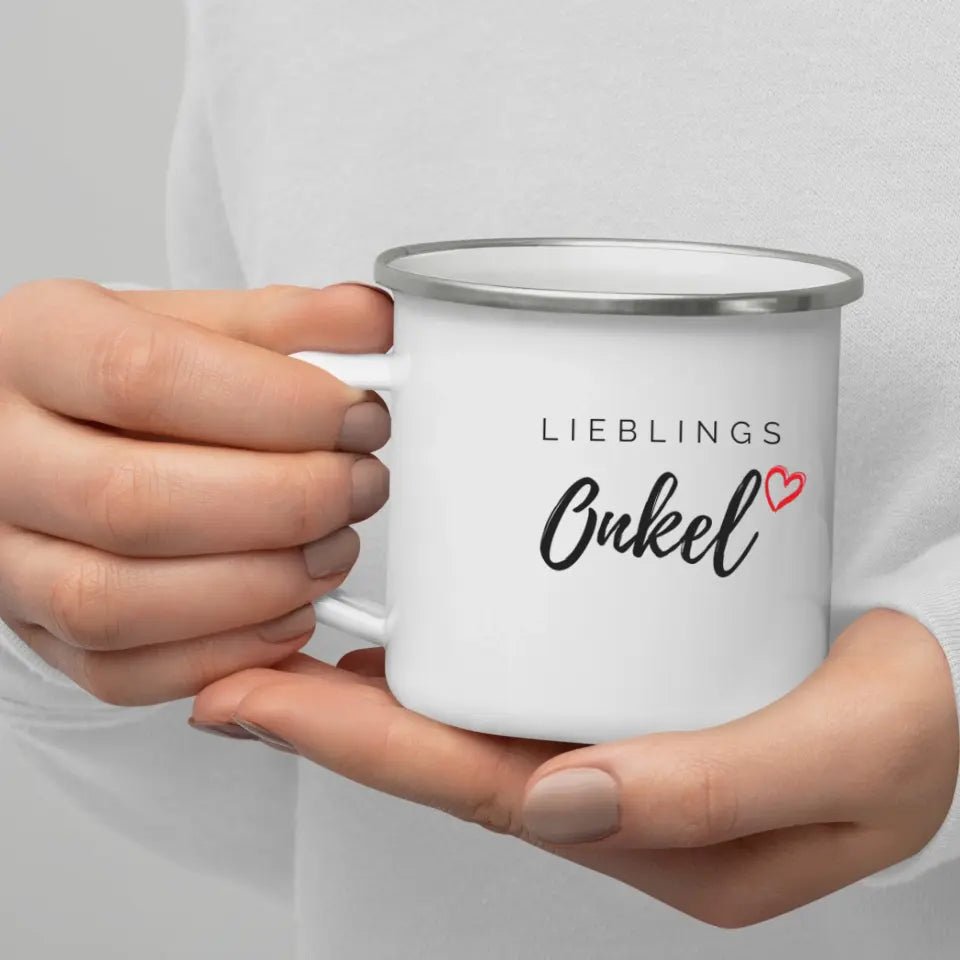 Lieblings Onkel Tasse – Geschenkidee für den besten Onkel Little Mathilda Little Mathilda Keramik Tasse
