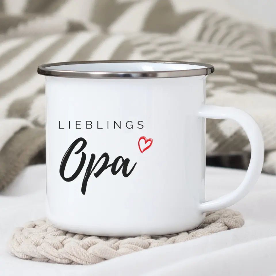 Lieblings OpaTasse – Geschenkidee für den besten Opa Little Mathilda Little Mathilda Keramik Tasse