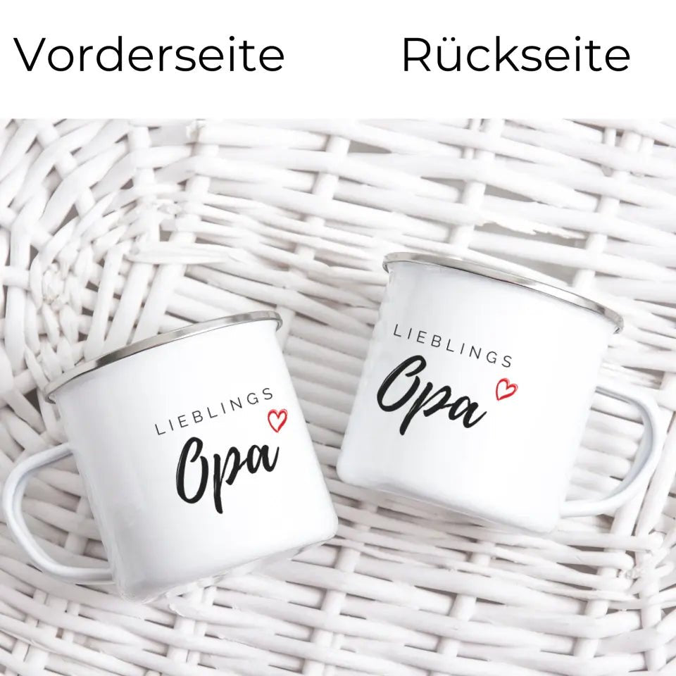 Lieblings OpaTasse – Geschenkidee für den besten Opa Little Mathilda Little Mathilda Keramik Tasse