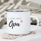 Lieblings OpaTasse – Geschenkidee für den besten Opa Little Mathilda Little Mathilda Keramik Tasse
