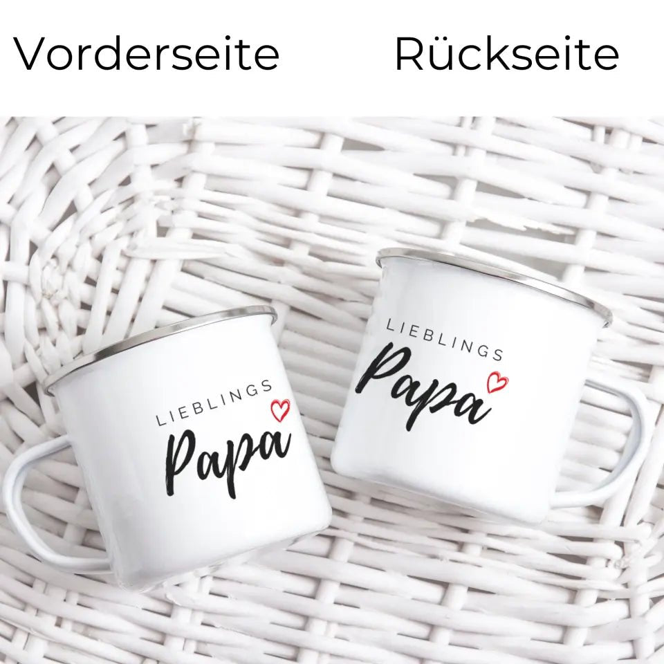 Lieblings Papa Tasse – Geschenkidee für den besten Papa Little Mathilda Little Mathilda Keramik Tasse