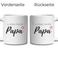 Lieblings Papa Tasse – Geschenkidee für den besten Papa Little Mathilda Little Mathilda Keramik Tasse