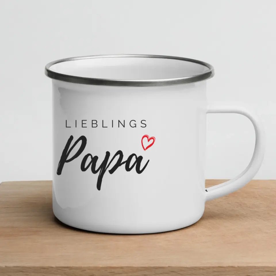 Lieblings Papa Tasse – Geschenkidee für den besten Papa Little Mathilda Little Mathilda Keramik Tasse
