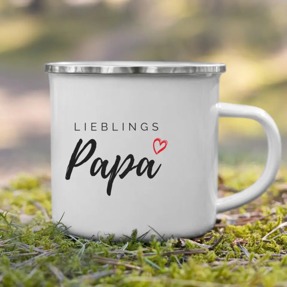 Lieblings Papa Tasse – Geschenkidee für den besten Papa Little Mathilda Little Mathilda Keramik Tasse