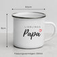 Lieblings Papa Tasse – Geschenkidee für den besten Papa Little Mathilda Little Mathilda Keramik Tasse