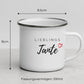 Lieblings Tante Tasse – Geschenkidee für die beste Tante Little Mathilda Little Mathilda Keramik Tasse