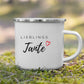 Lieblings Tante Tasse – Geschenkidee für die beste Tante Little Mathilda Little Mathilda Keramik Tasse