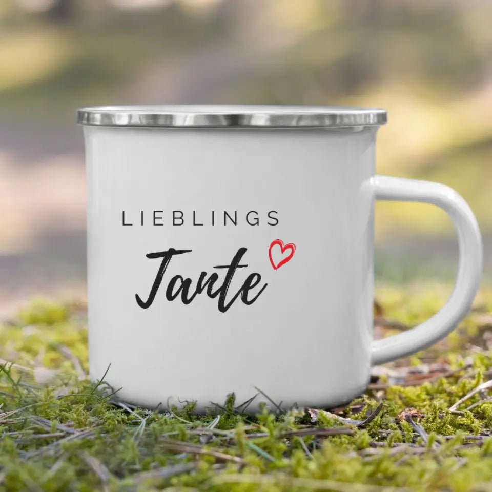 Lieblings Tante Tasse – Geschenkidee für die beste Tante Little Mathilda Little Mathilda Keramik Tasse