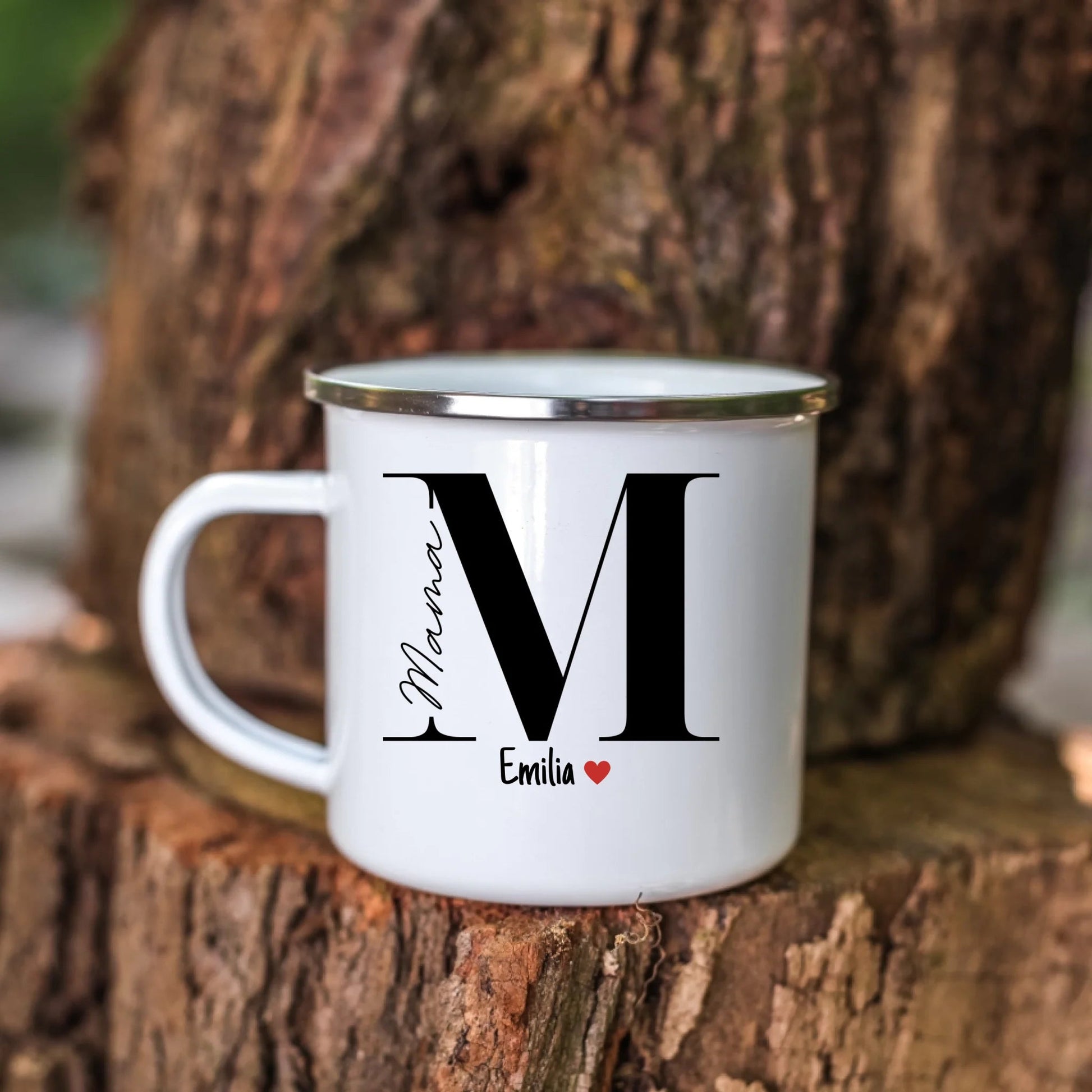 Mama Tasse mit Namen der Kinder Little Mathilda Little Mathilda Keramik Tasse