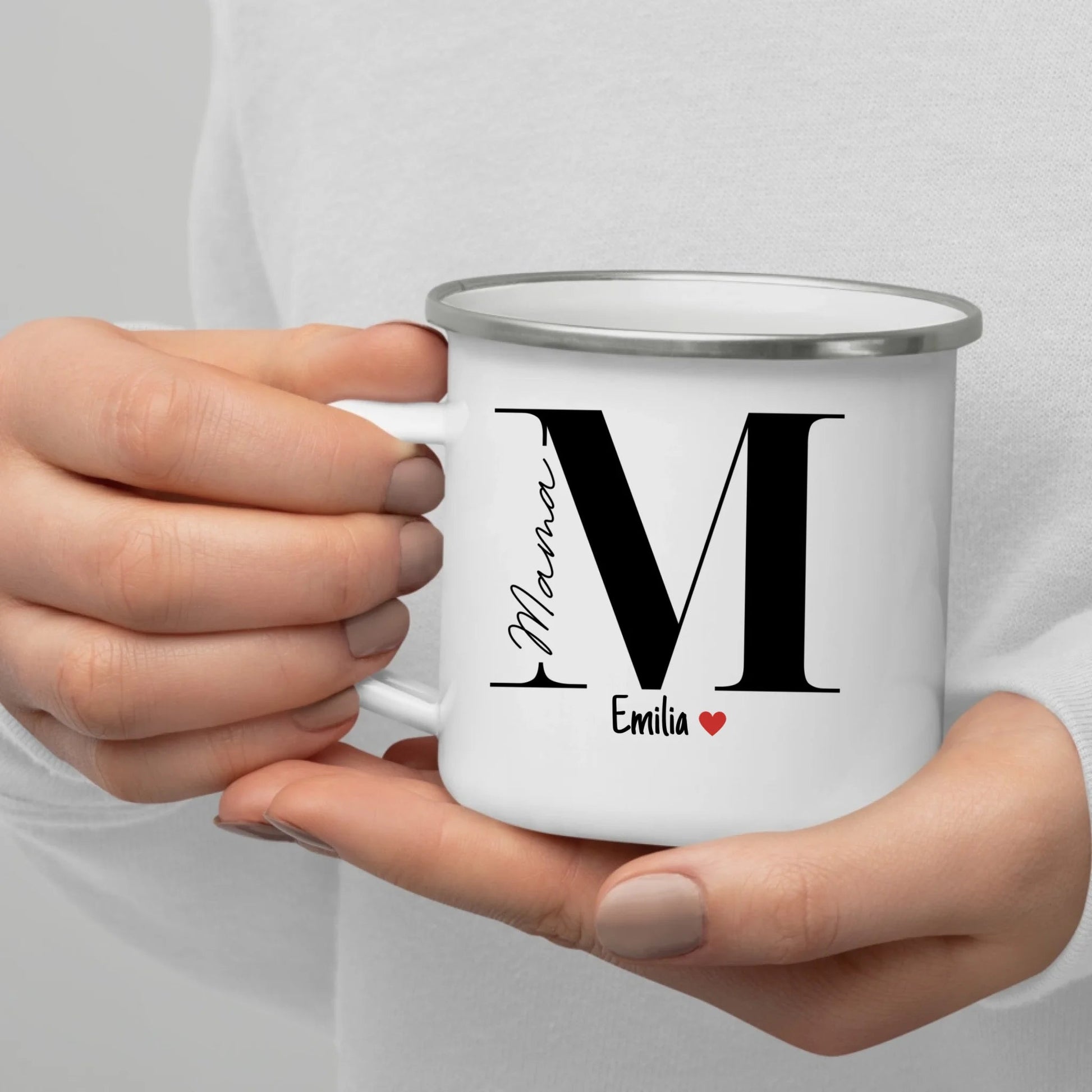 Mama Tasse mit Namen der Kinder Little Mathilda Little Mathilda Keramik Tasse