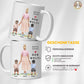Mama Tasse: Personalisiert Mama Tasse mit Kind Little Mathilda Little Mathilda Keramik Tasse