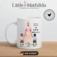 Mama Tasse: Personalisiert Mama Tasse mit Kind Little Mathilda Little Mathilda Keramik Tasse