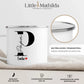 Papa Tasse mit Namen der Kinder Little Mathilda Little Mathilda Keramik Tasse