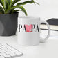 Papa Tasse personalisiert mit Namen der Kinder Little Mathilda Little Mathilda Keramik Tasse