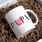 Papa Tasse personalisiert mit Namen der Kinder Little Mathilda Little Mathilda Keramik Tasse