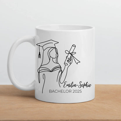 Personalisierte Abschluss Tasse 2025 Little Mathilda Little Mathilda Keramik Tasse