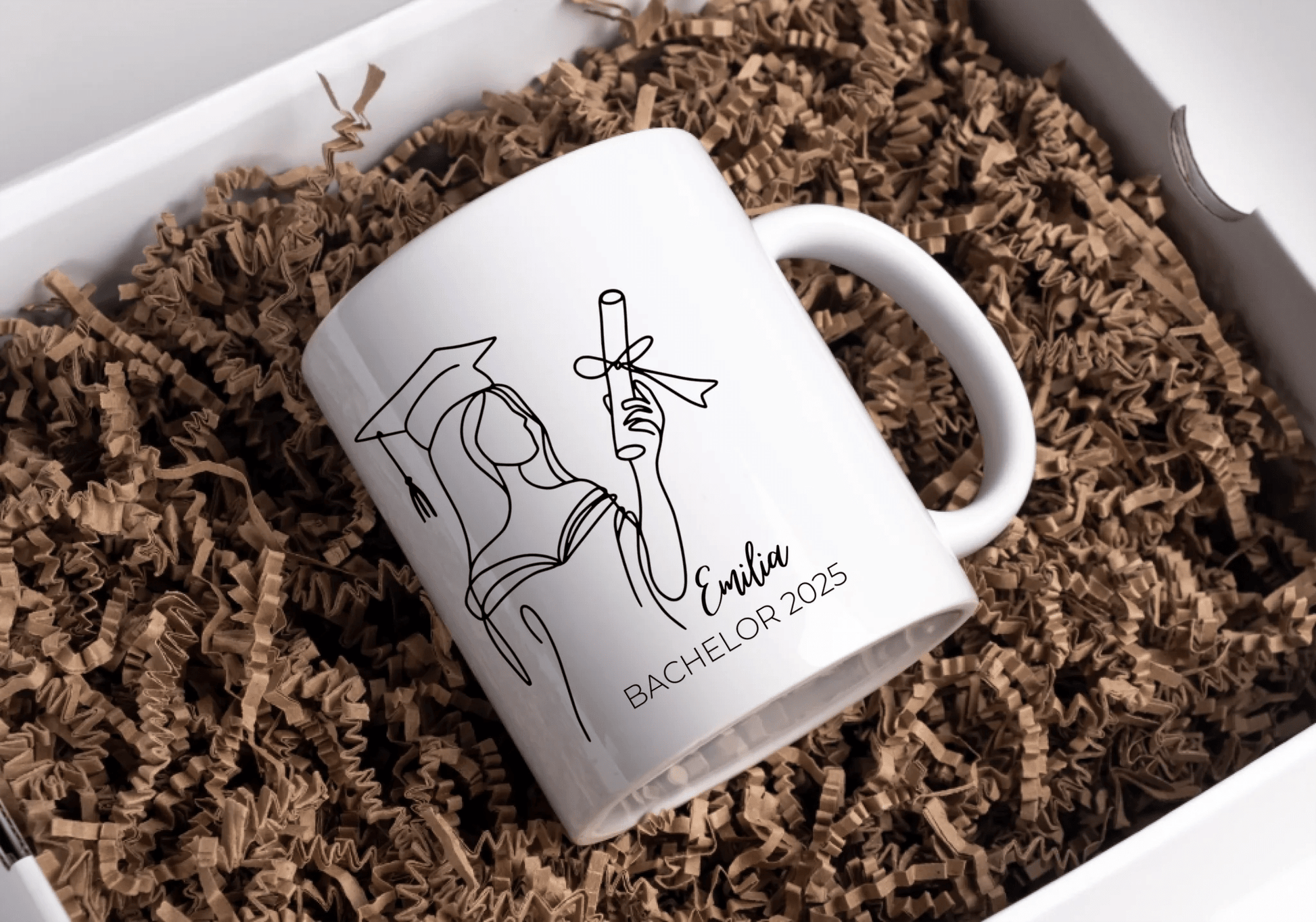 Personalisierte Abschluss Tasse 2025 Little Mathilda Little Mathilda Keramik Tasse