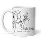 Personalisierte Abschluss Tasse 2025 Little Mathilda Little Mathilda Keramik Tasse