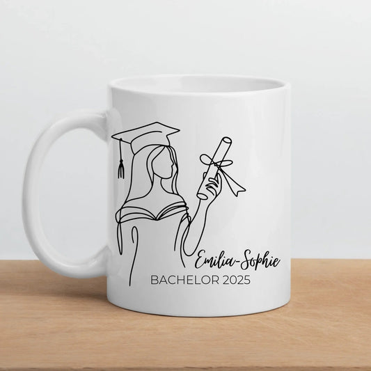 Personalisierte Abschluss Tasse 2025 Little Mathilda Little Mathilda Keramik Tasse