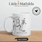 Personalisierte Abschluss - Tasse 2025 mit Namen – Erinnerungsstück zum Abschluss Little Mathilda Little Mathilda Keramik Tasse