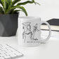 Personalisierte Abschluss - Tasse 2025 mit Namen – Erinnerungsstück zum Abschluss Little Mathilda Little Mathilda Keramik Tasse