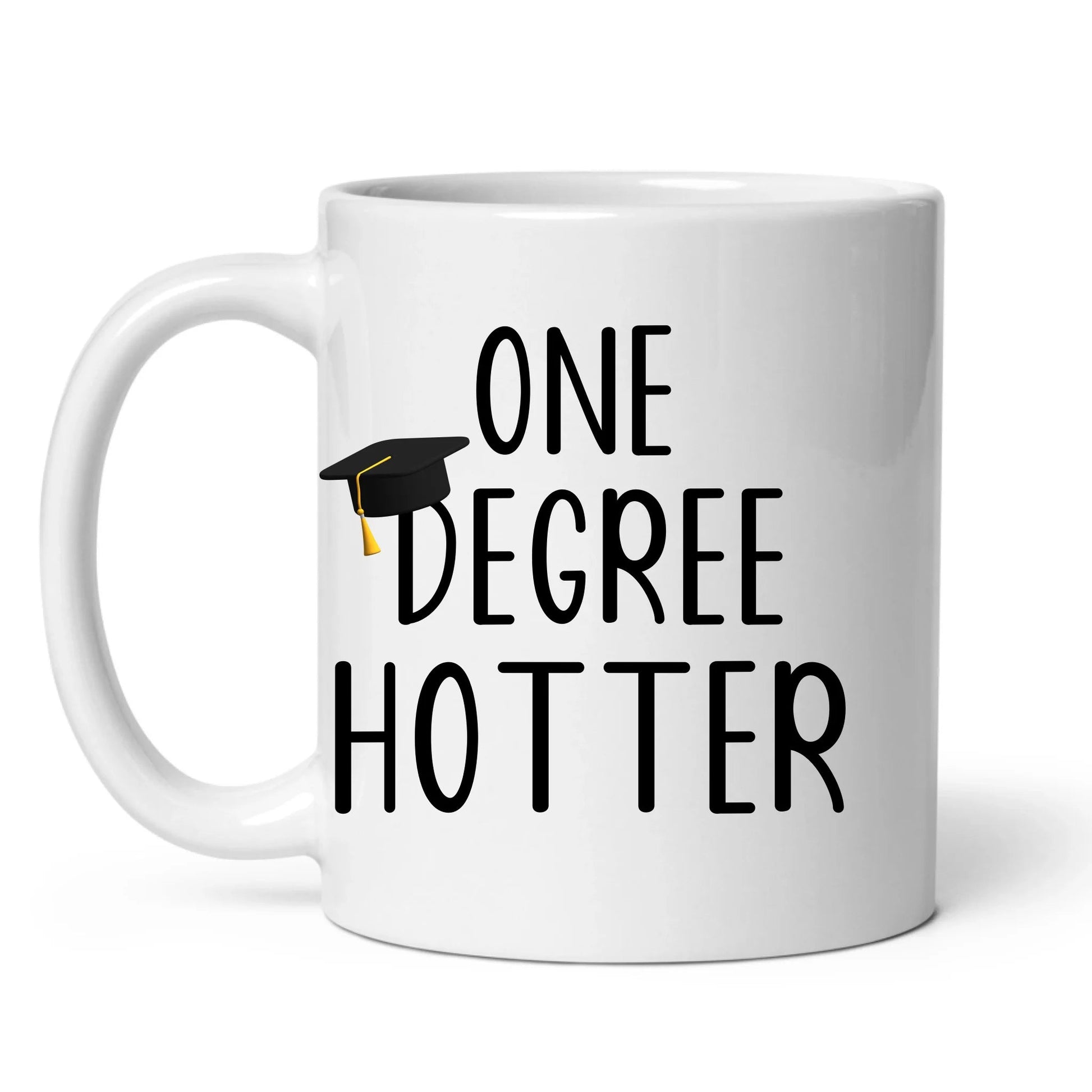 Personalisierte Abschluss Tasse "One Degree Hotter" Little Mathilda Little Mathilda Keramik Tasse
