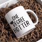 Personalisierte Abschluss Tasse "One Degree Hotter" Little Mathilda Little Mathilda Keramik Tasse
