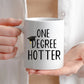 Personalisierte Abschluss Tasse "One Degree Hotter" Little Mathilda Little Mathilda Keramik Tasse