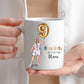 Personalisierte Geburtstagstasse für Mädchen Little Mathilda Little Mathilda Keramik Tasse