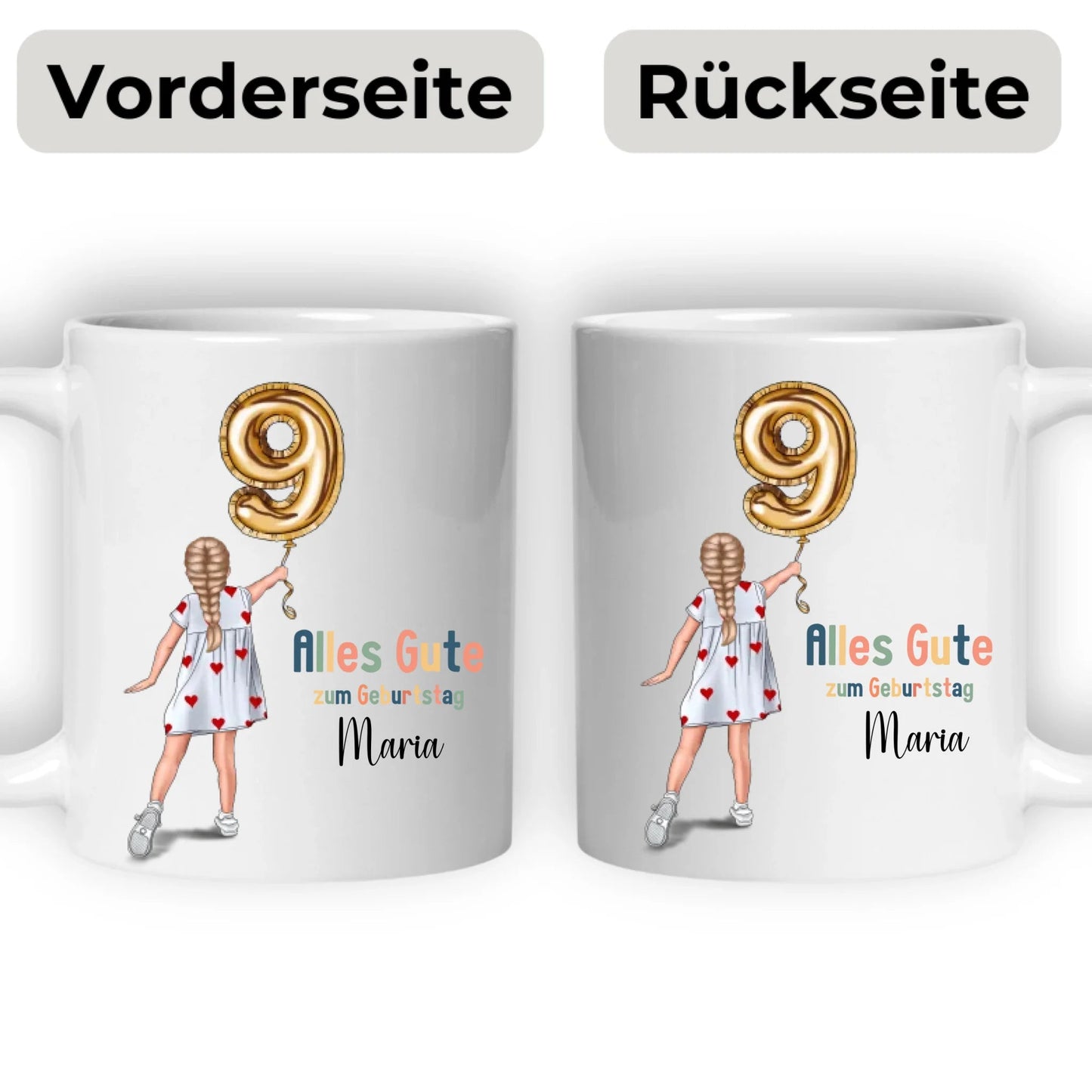 Personalisierte Geburtstagstasse für Mädchen Little Mathilda Little Mathilda Keramik Tasse