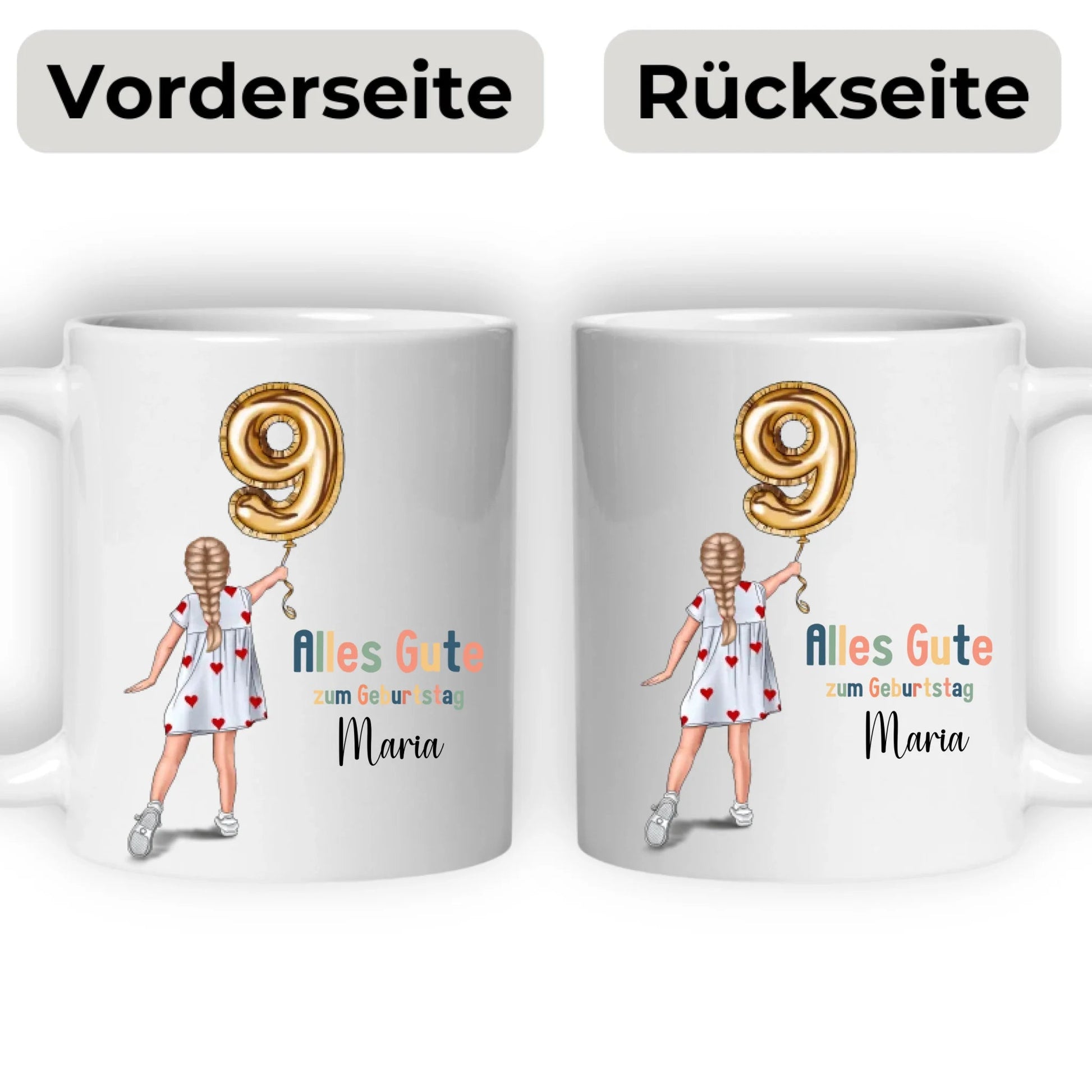 Personalisierte Geburtstagstasse für Mädchen Little Mathilda Little Mathilda Keramik Tasse