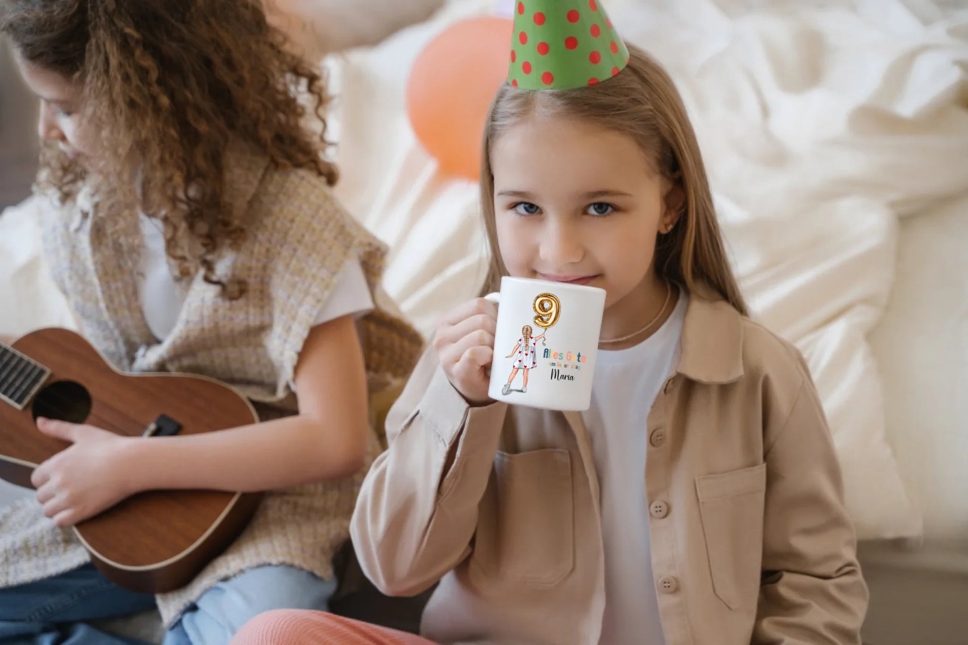 Personalisierte Geburtstagstasse für Mädchen Little Mathilda Little Mathilda Keramik Tasse