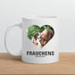 Personalisierte Geschenktasse für Hundebesitzer mit Foto "Frauchens Trinknapf" Little Mathilda Little Mathilda Keramik Tasse