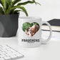 Personalisierte Geschenktasse für Hundebesitzer mit Foto "Frauchens Trinknapf" Little Mathilda Little Mathilda Keramik Tasse